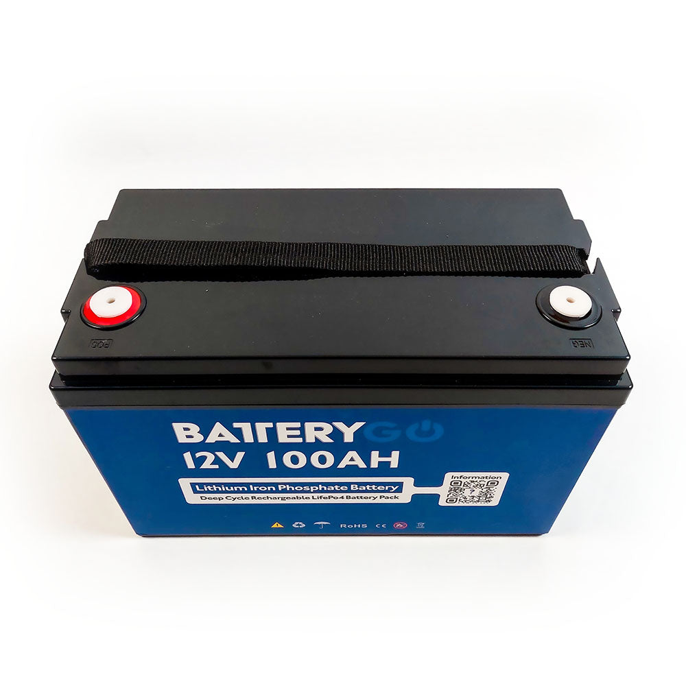 12V BatteryGO Litiumbatteri 100AH